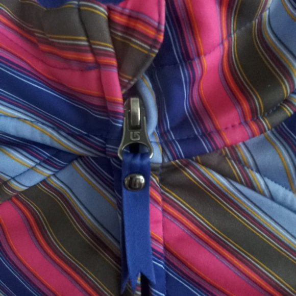 Burton Cool Flavors Dryride full zip Jacket Cosmic Tie Stripe Jacket - Picture 7 of 9